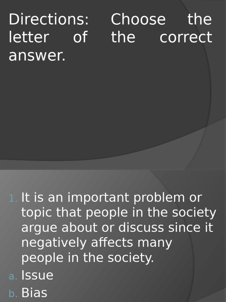 Understanding Social and Economic Issues | PDF