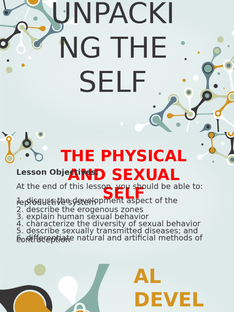 Unpacking The Self - Physical Development | PDF