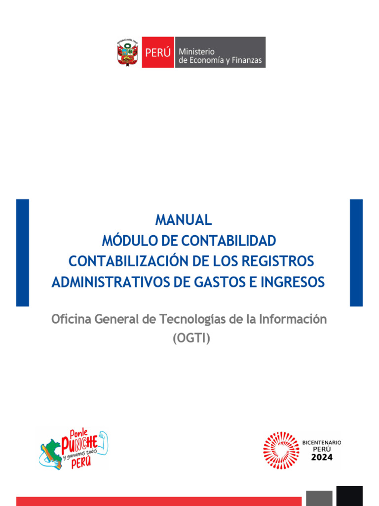 Manual de Usuario - Módulo Contable Web - 250328 - 153402 | PDF ...