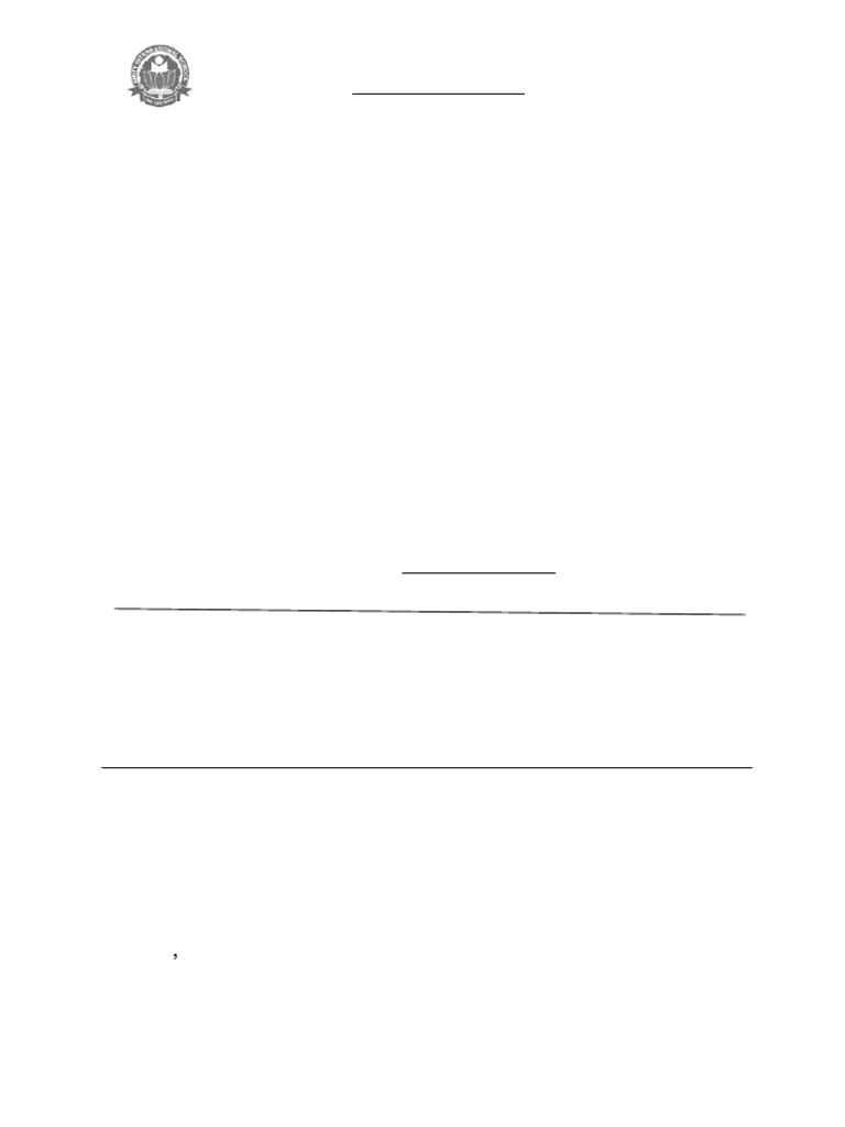Class 4 Social Studies Revision Assignment | PDF