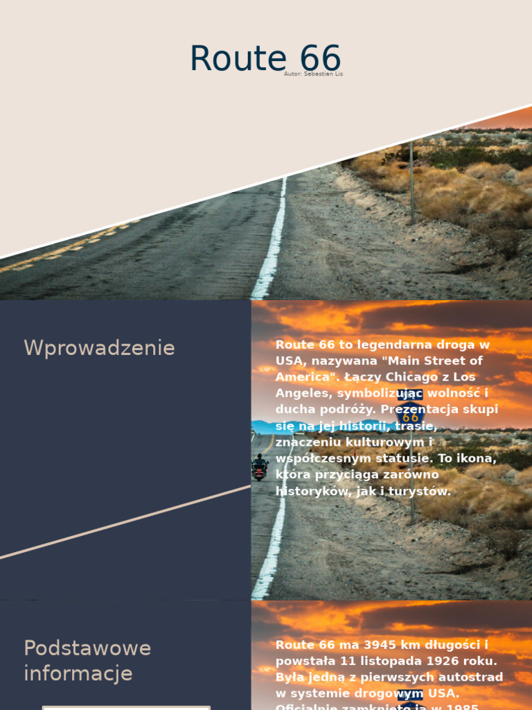 Route 66 | PDF