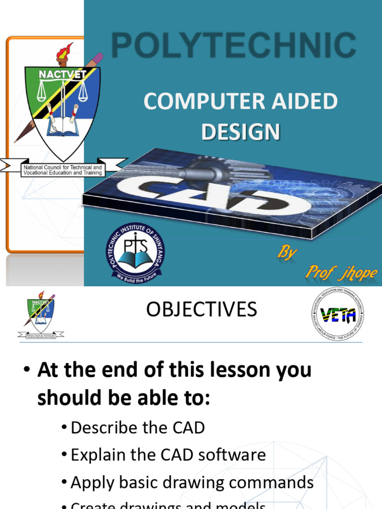Introduction to Computer Aided Design | PDF | Computer Aided Design ...