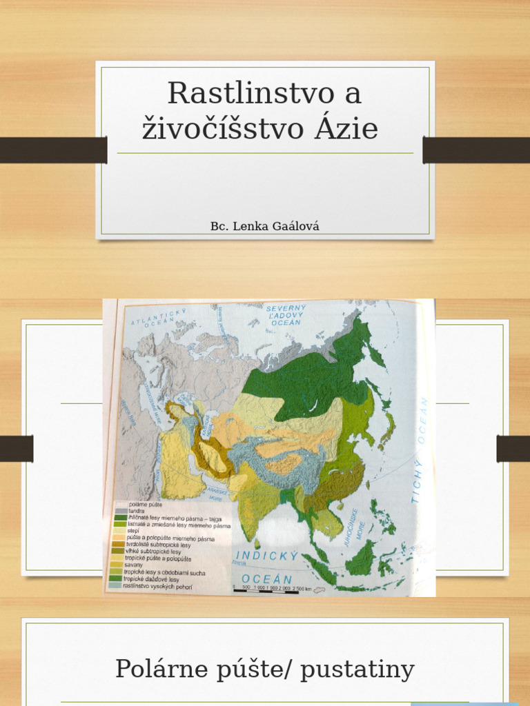 Rastlinstvo A Živočíšstvo Ázie | PDF