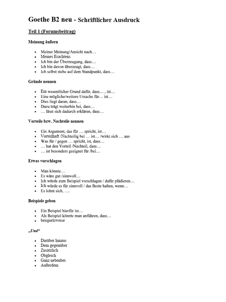 B2 Redewen | PDF