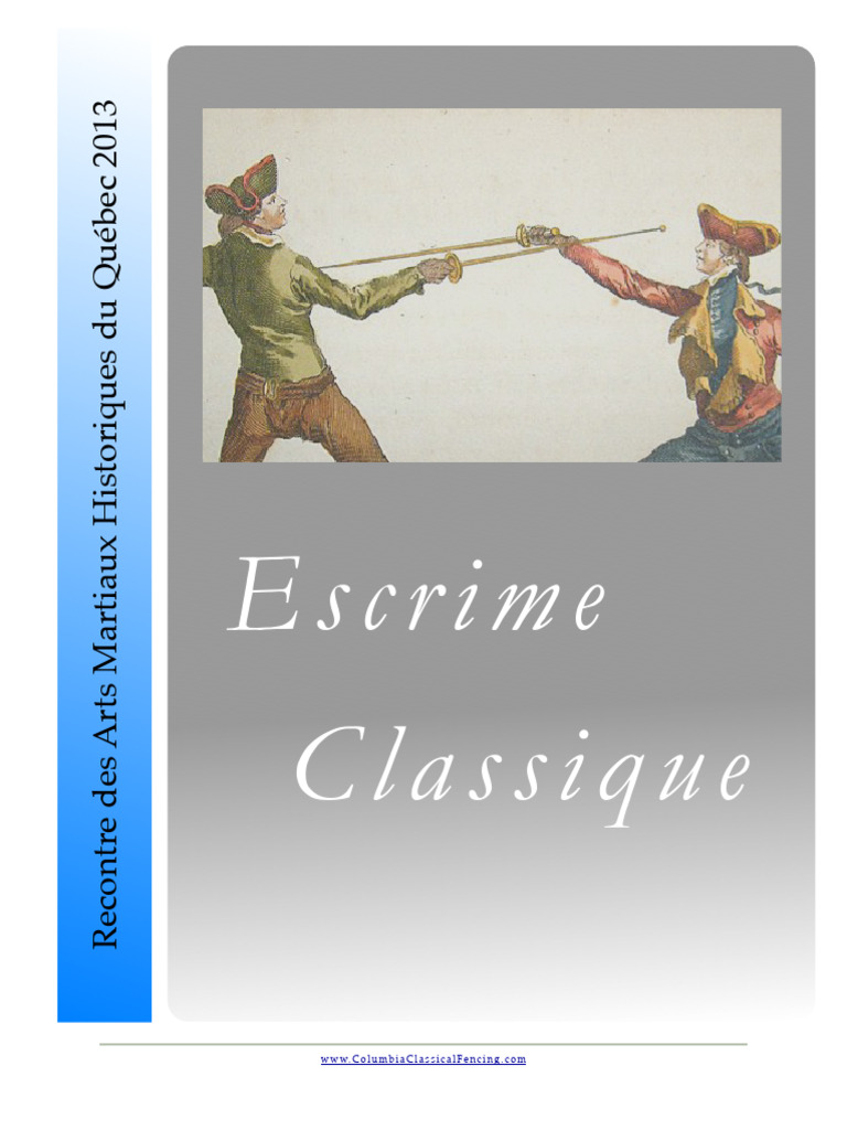 Montreal Presentation | PDF | Fencing | Melee Weapons