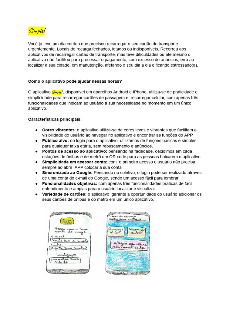 Recarregue Seu Cartão de Transporte Fácilmente | PDF