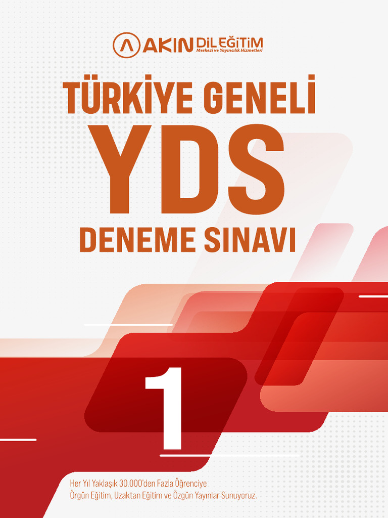 YDS Deneme Sınavı - 80 Soru Kılavuzu | PDF | Eating Disorder | Neuroscience
