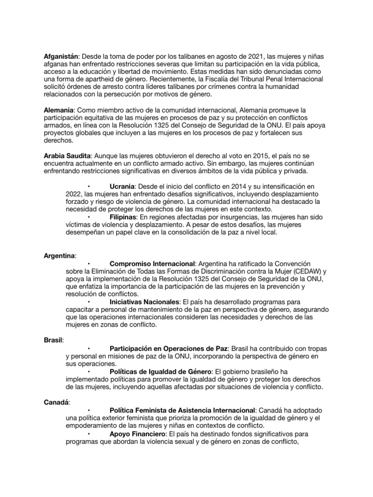 Info extra | PDF | Mujer | Estudios de género