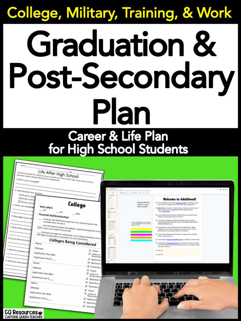 Post-Secondary Graduation Planning Guide | PDF | Student Financial Aid ...