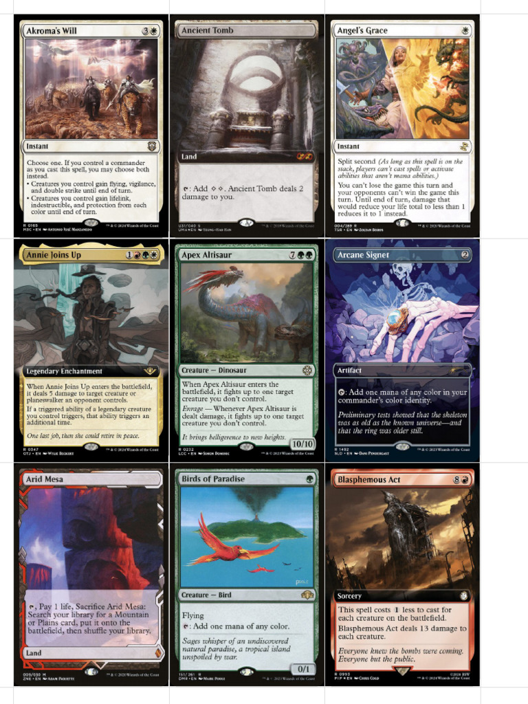 MTG Print | PDF
