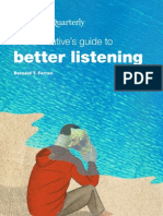 Guide To Better Listening