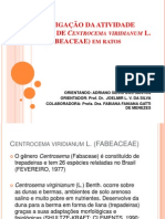INVESTIGAÇÃO DA ATIVIDADE ANTI-ULCERA DE Centrocema viridianum L