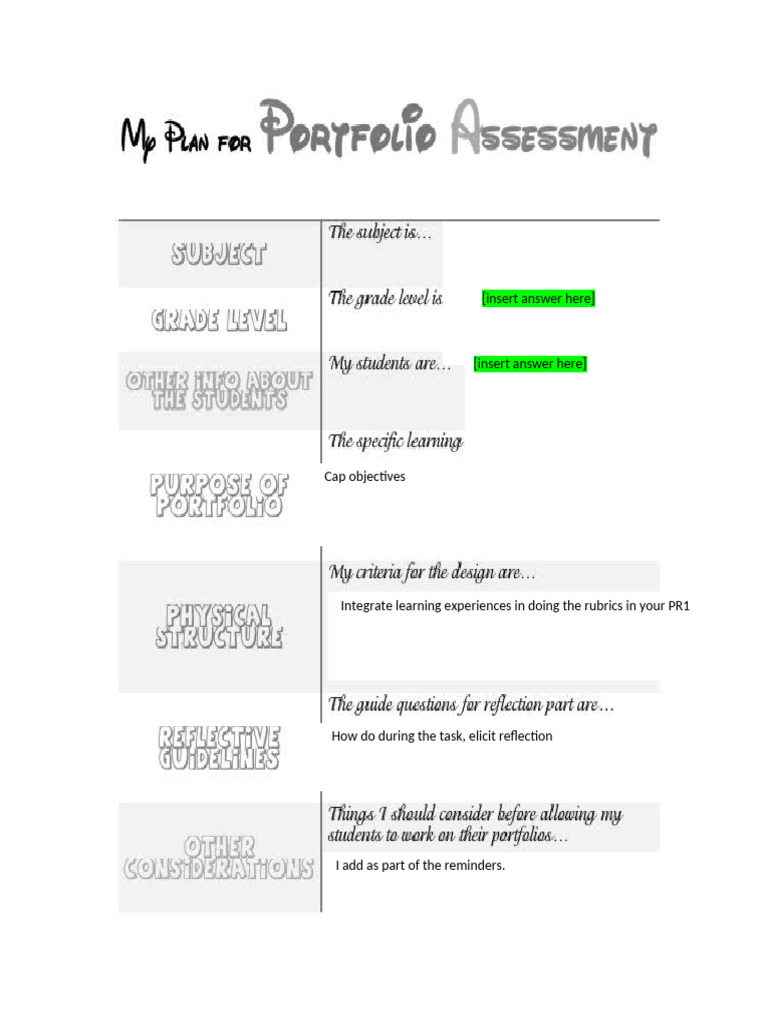 Integrating Learning with PR1 Rubrics | PDF