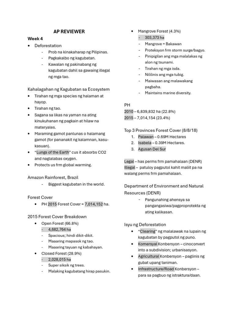 Ap Reviewer | PDF