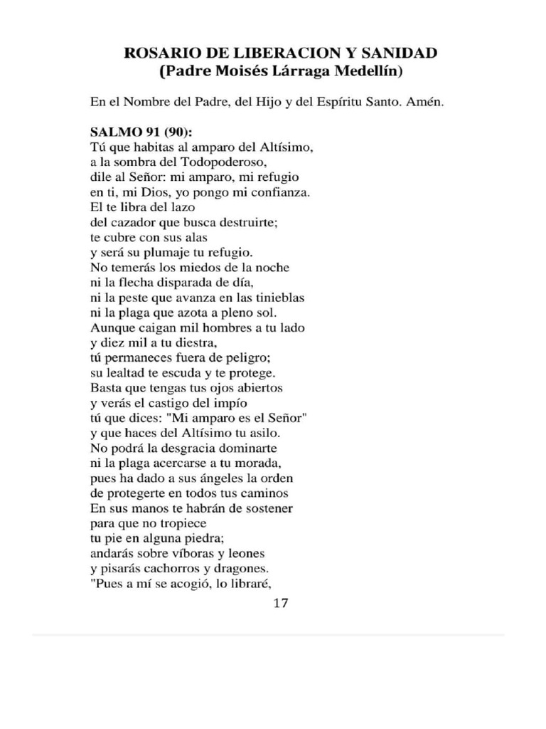 Rosario de La Liberacion | PDF