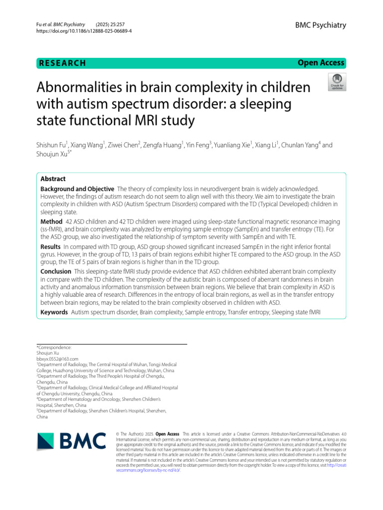 EBSCO-FullText-27 03 2025 | PDF | Autism | Magnetic Resonance Imaging