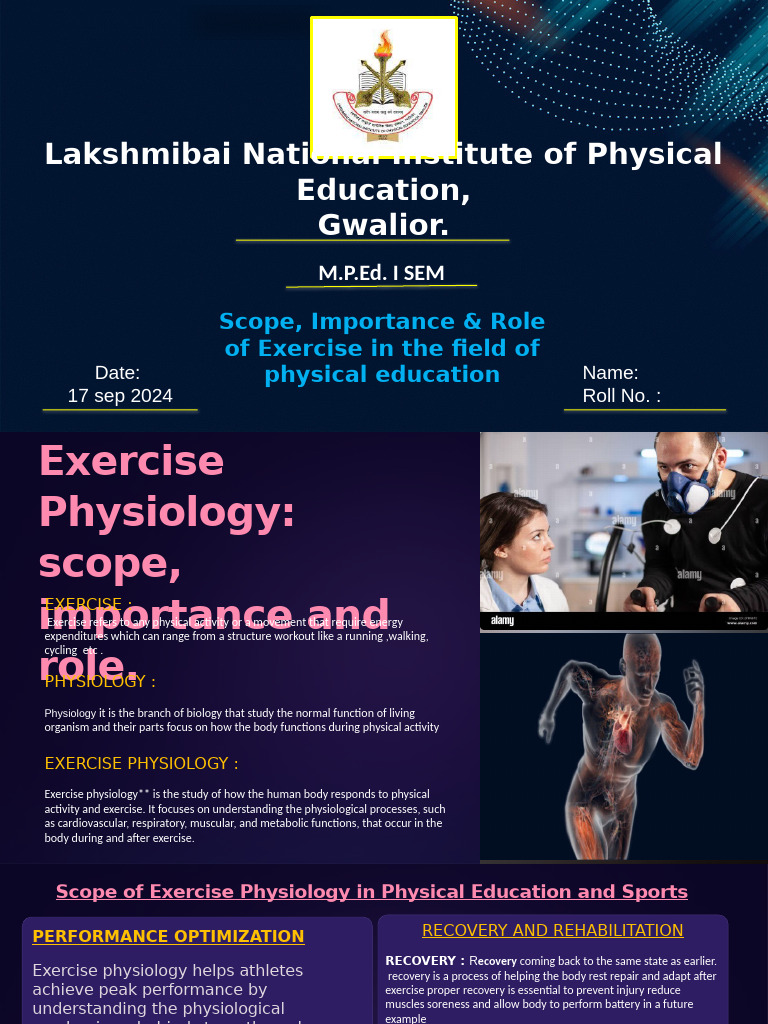 Scope of Exercise Physiology in Education | PDF | Strength Training ...