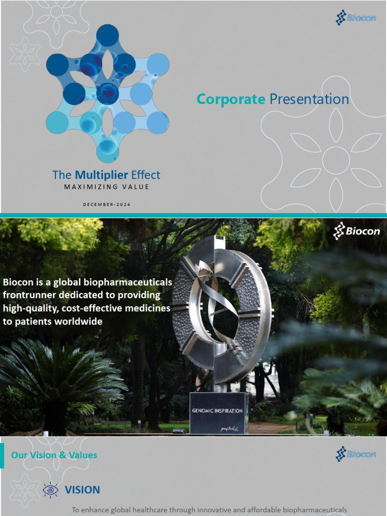 Biocon S Growth And Global Impact Pdf Pharmacology Health Care
