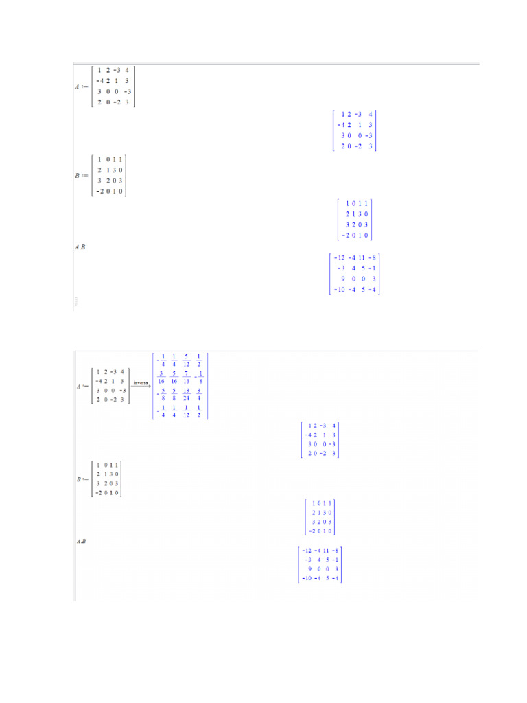 J.M Matrices | PDF
