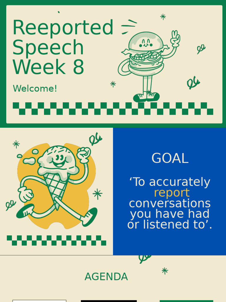 Reported Speech Past | PDF
