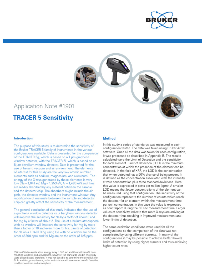 AN 1901 TRACER 5 Sensitivity | PDF | Sensitivity And Specificity ...