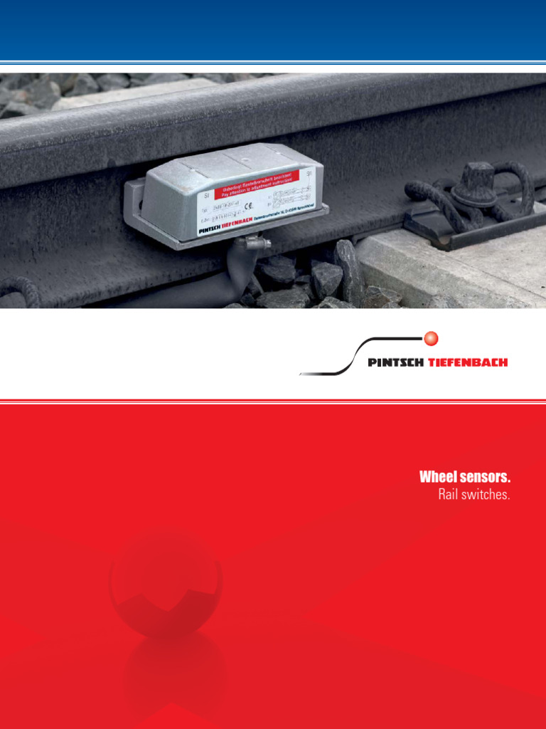 Inductive Wheel Sensors Overview | PDF | Sensor | Rail Transport