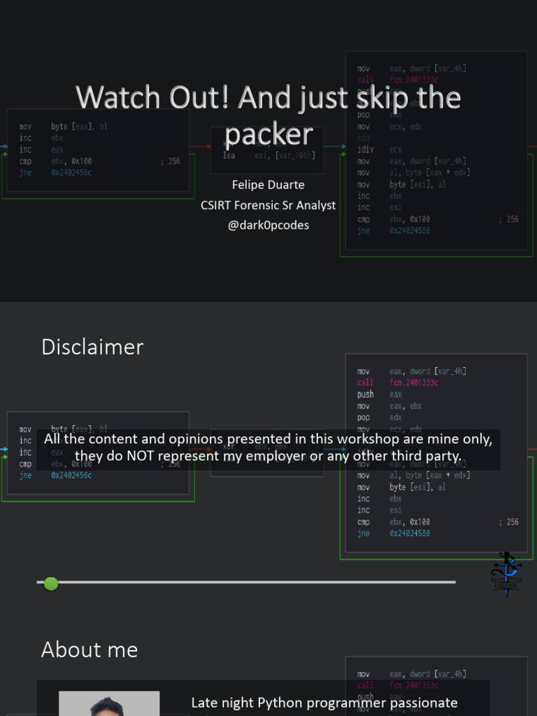 Watch Out and Just Skip The Packer qe8WBrQ | PDF | Malware | Virtual ...
