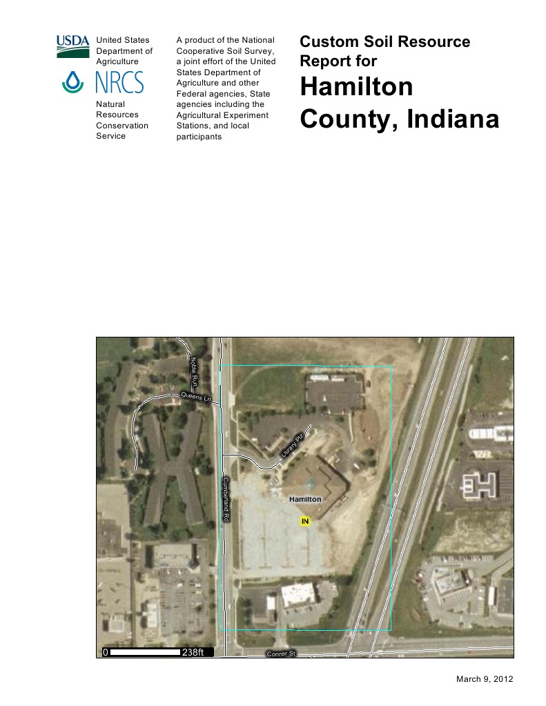 Hamilton County, Indiana: Custom Soil Resource Report For | PDF | Soil ...