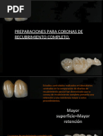 Comparativa de Coronas Metal Porcelana | PDF | Odontología | Materiales