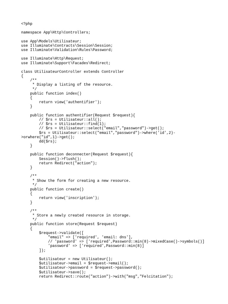 Admin Login and User Management | PDF