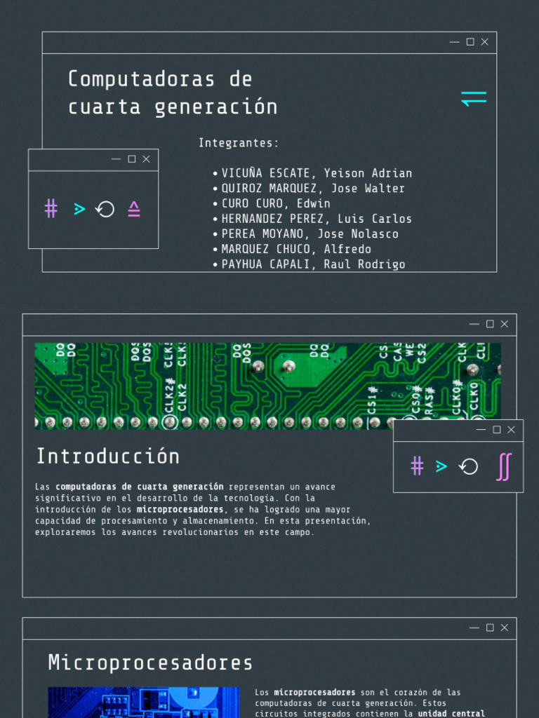 Computadoras de Cuarta Generacion | PDF