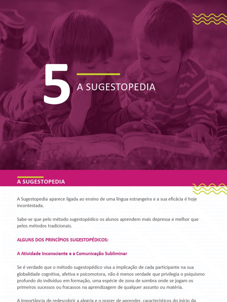 A5 A Sugestopedia1741203731 | PDF | Aprendizado | Educação à distância