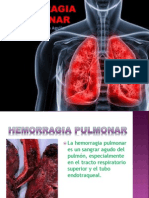 Hemorragia pulmonar