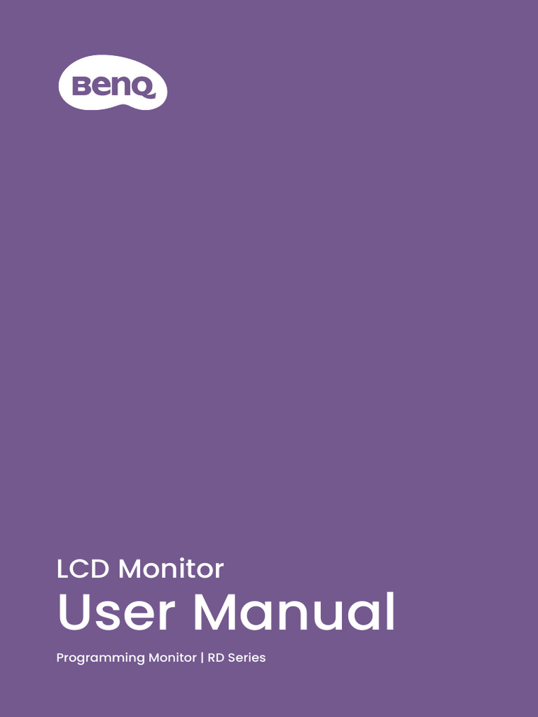 User Manual: LCD Monitor | PDF | Computer Monitor | Usb