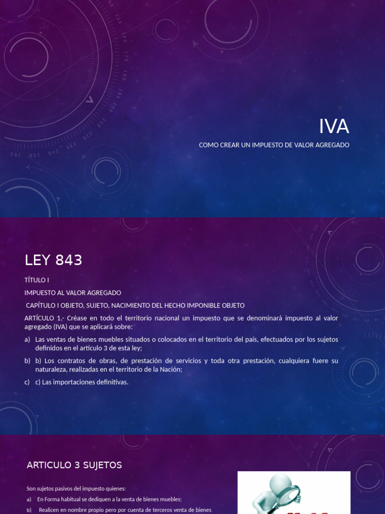 Creación y Liquidación del IVA en Bolivia | PDF | Impuestos | Factura
