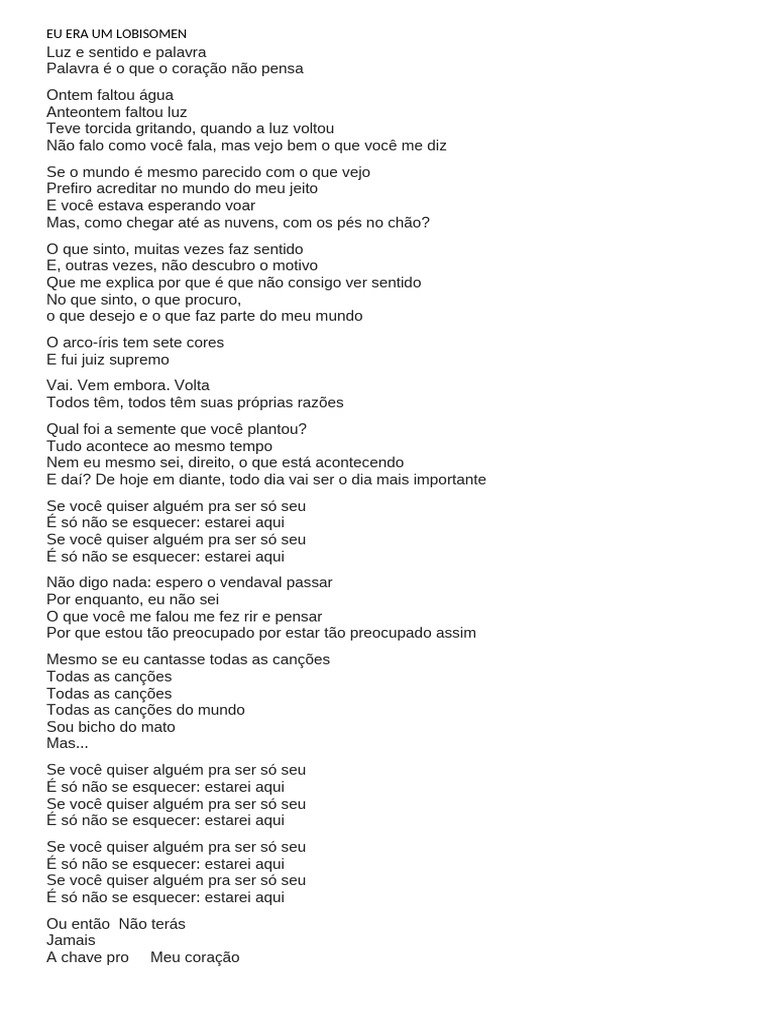 Reflexões sobre Amor e Vida | PDF | Amor