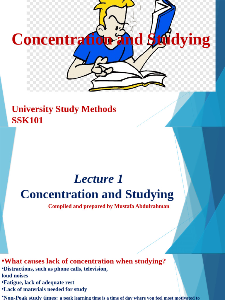 Effective Study Techniques for Concentration | PDF