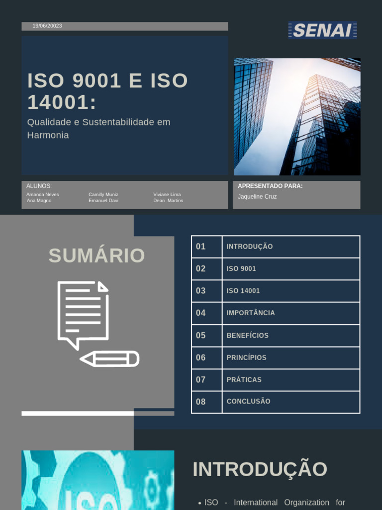 Slide Sobre o Que É A ISO | PDF | Economias | Business