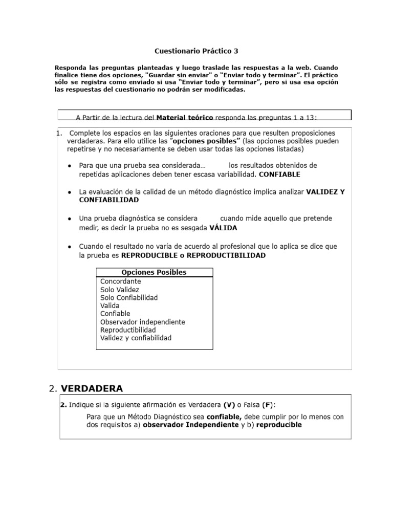 Practico Unidad 3 TERMINADO | PDF | Sensibilidad y especificidad ...