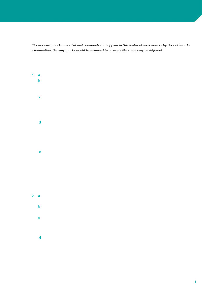 Topic 3 Work Book Answers | PDF | Business | Economies
