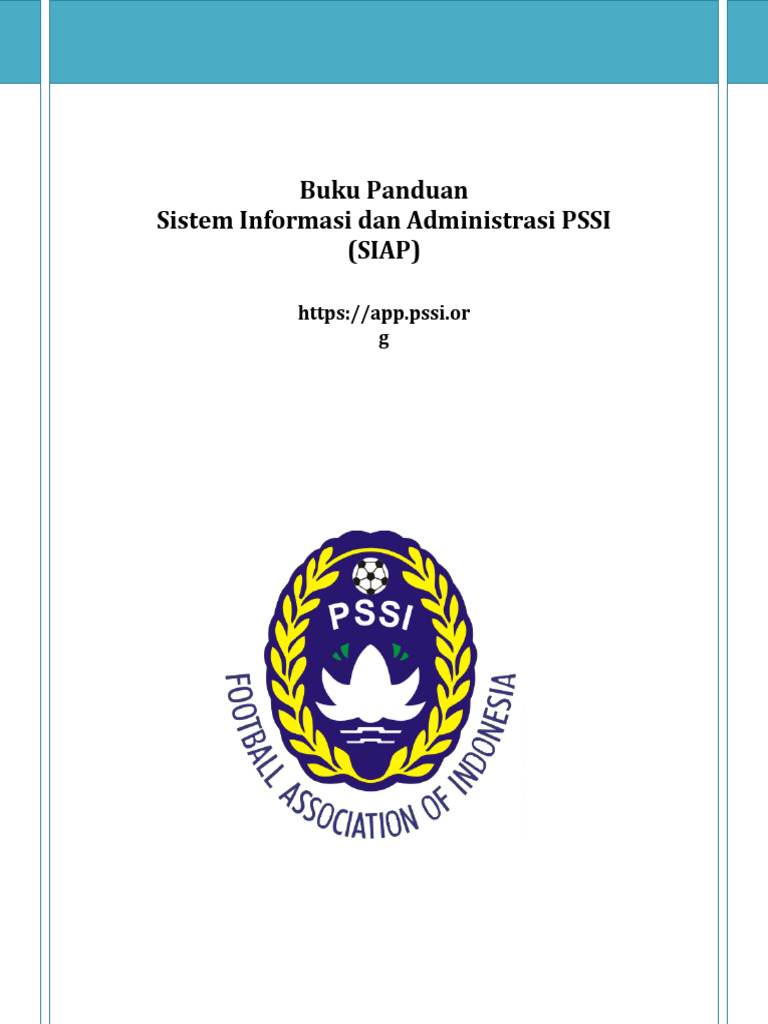 Panduan Sistem SIAP PSSI | PDF
