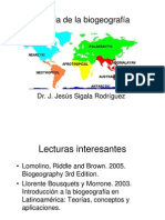 Biogeografia100817 HistoriaBiogeografia