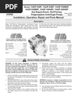 P-100 Portable Pump Technical Manual | PDF | Pump | Jet Fuel