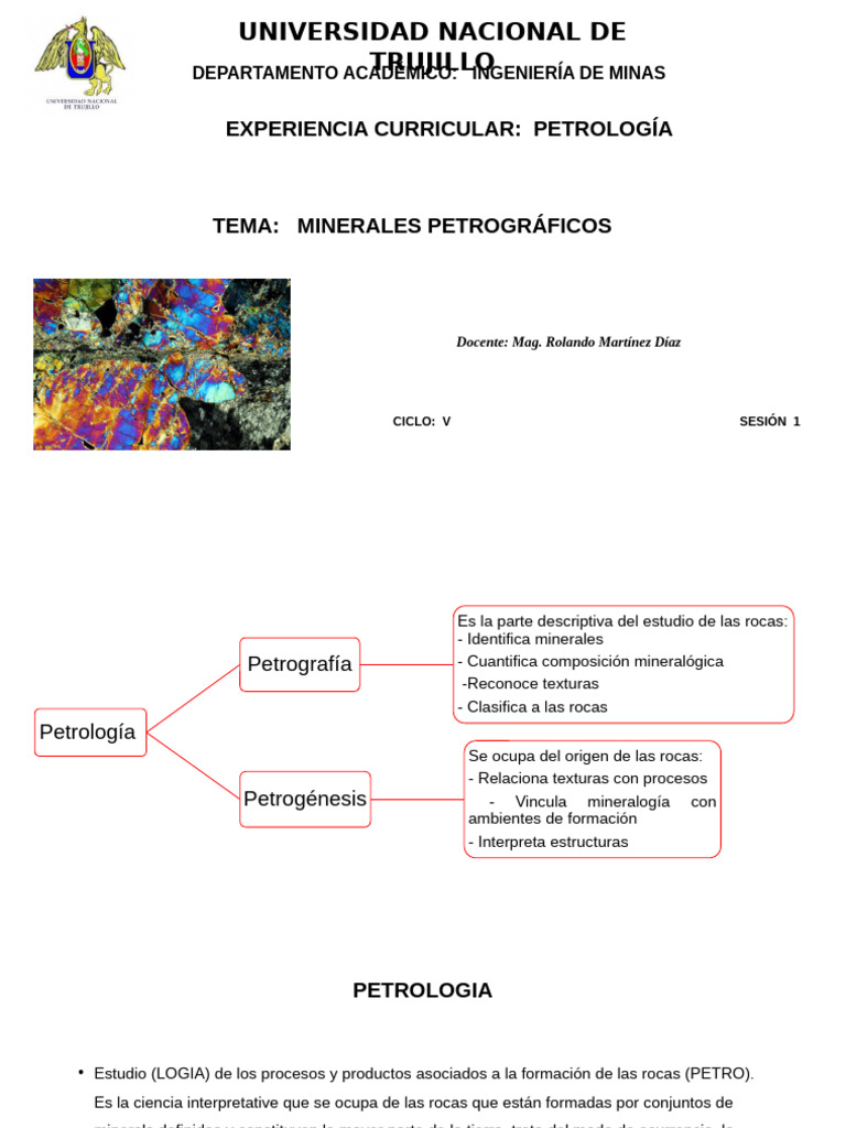 Minerales y Magmatismo en Petrología | PDF | Magma | Volcán