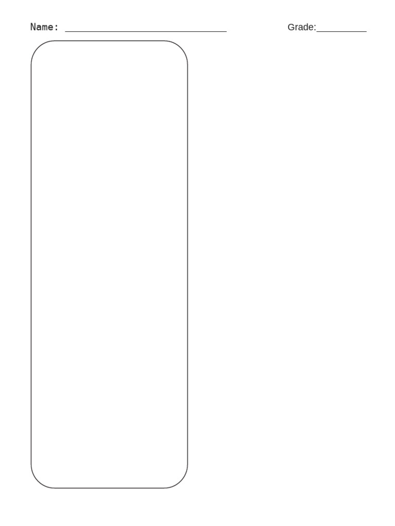 Bubble Answer Sheet 1 50 | PDF