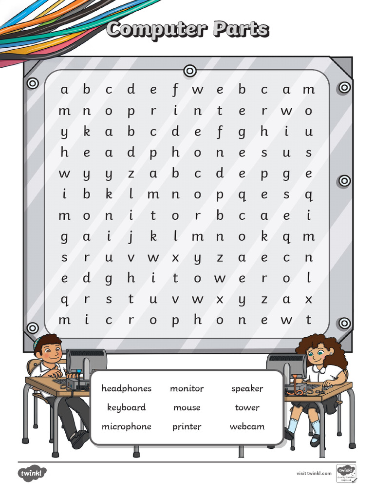 T I 1709635921 ks1 Computer Parts Activity Pack - Ver - 3 | PDF ...