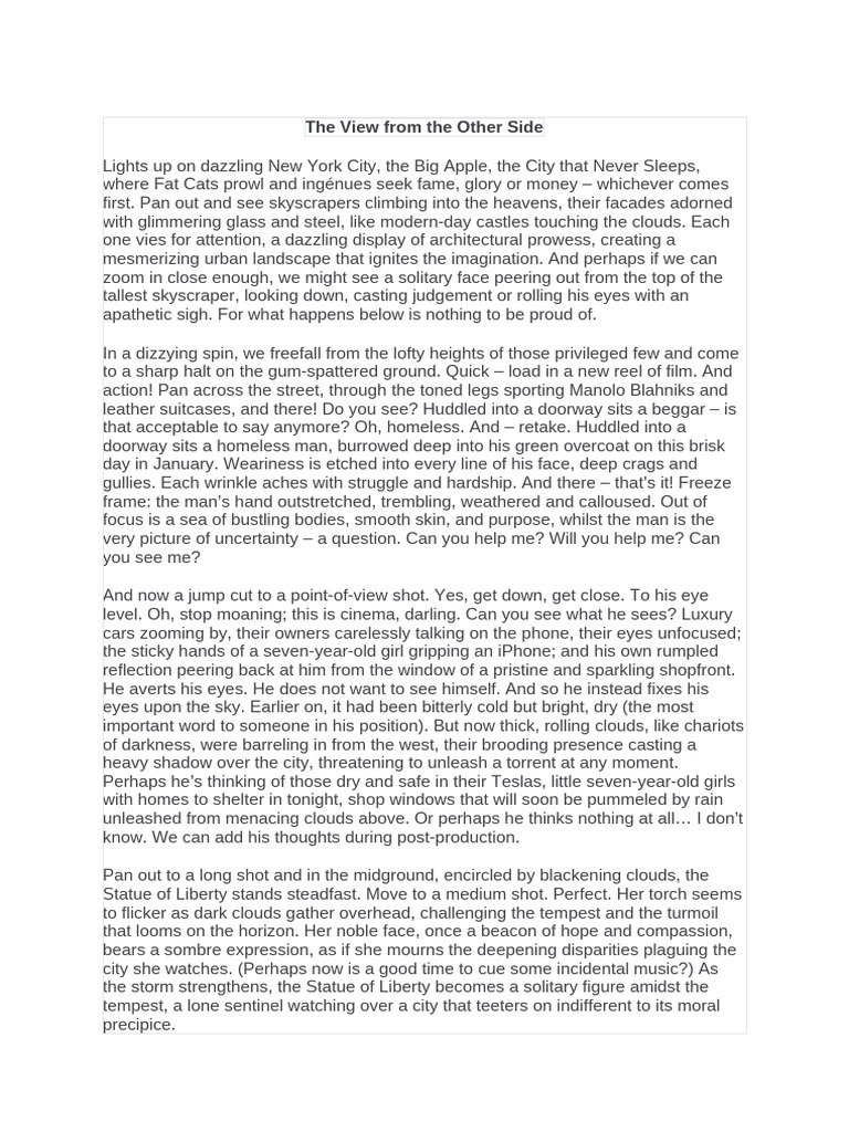 New York's Hidden Struggles | PDF