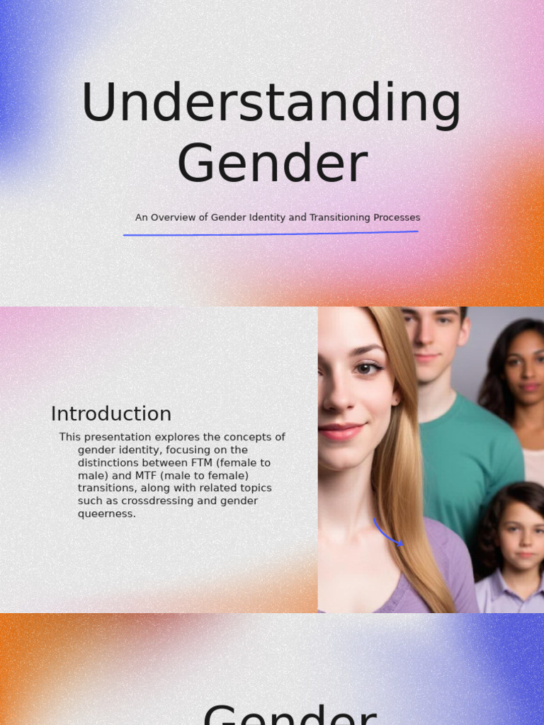 Gender Identity: FTM, MTF, and Transitioning | PDF | Transgender ...