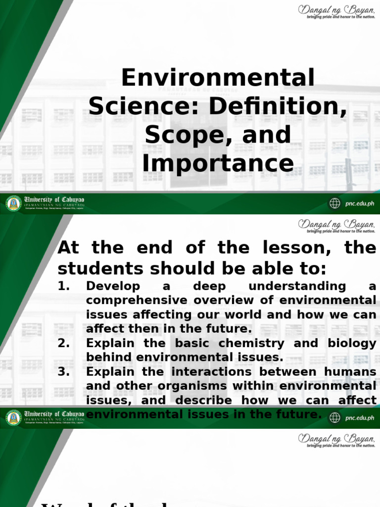 Understanding Environmental Science | PDF | Foods | Ecosystem