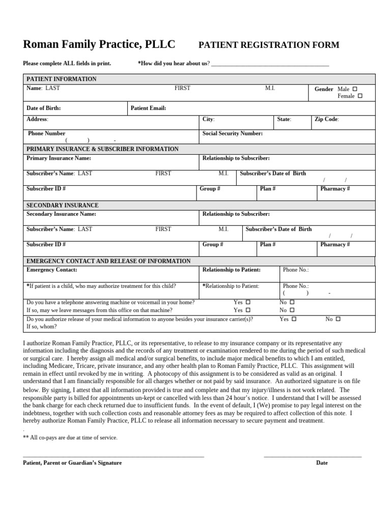 RFP%20Patient%20Registration | PDF | Public Services | Service Industries